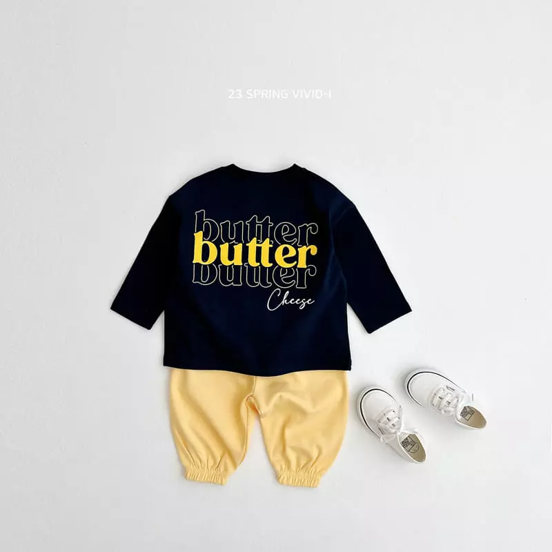 Vivid I - Korean Children Fashion - #childofig - Butter Cheeck Tee - 4