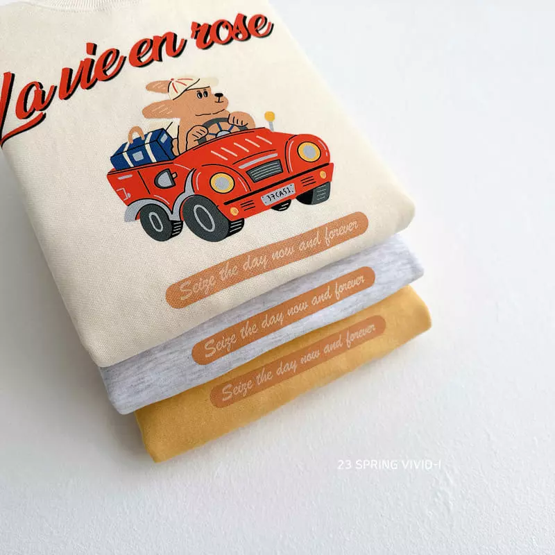 Vivid I - Korean Children Fashion - #childofig - Drive Puppy Sweatshirt - 11