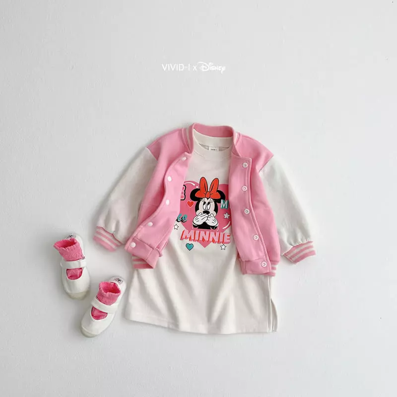 Vivid I - Korean Children Fashion - #childrensboutique - Basic Baseball Jumper - 6