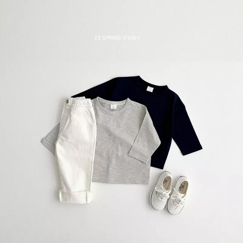 Vivid I - Korean Children Fashion - #childofig - Skinny Pants - 4