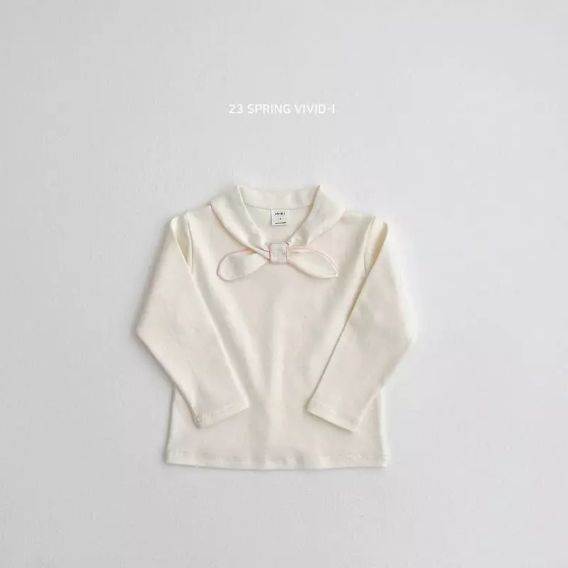 Vivid I - Korean Children Fashion - #childrensboutique - Point Ribbon Tee - 3