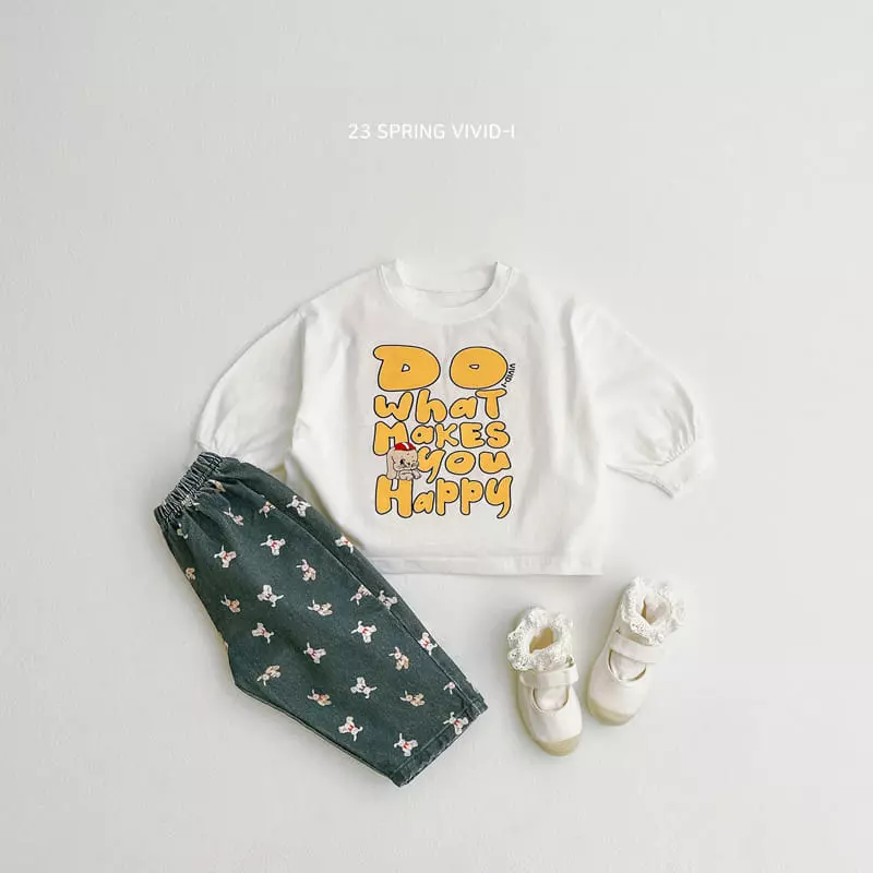 Vivid I - Korean Children Fashion - #childrensboutique - Rabbit Single Tee - 5