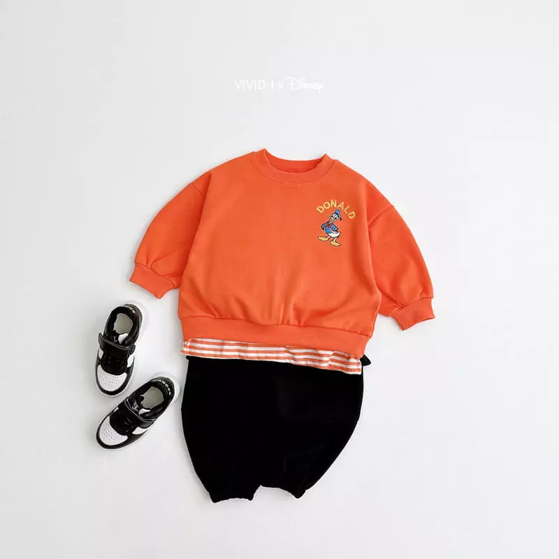 Vivid I - Korean Children Fashion - #childrensboutique - Friends Layered Top Bottom Set - 11