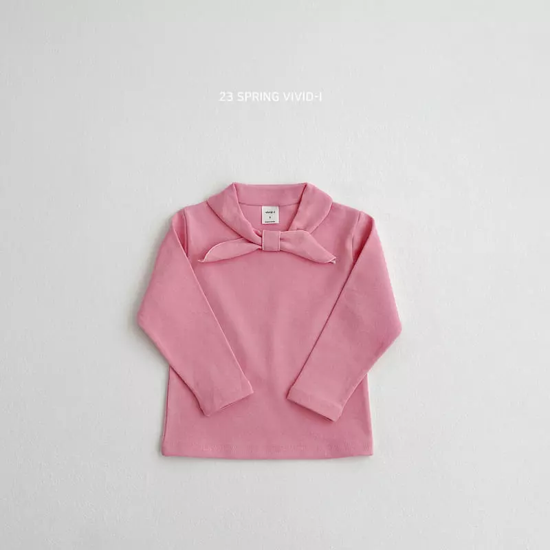 Vivid I - Korean Children Fashion - #childrensboutique - Point Ribbon Tee - 4