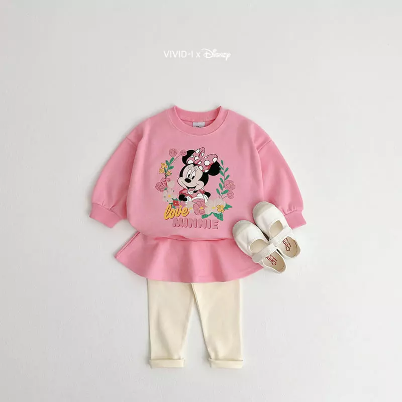 Vivid I - Korean Children Fashion - #childrensboutique - D Flower Skirt Top Bottom Set - 4