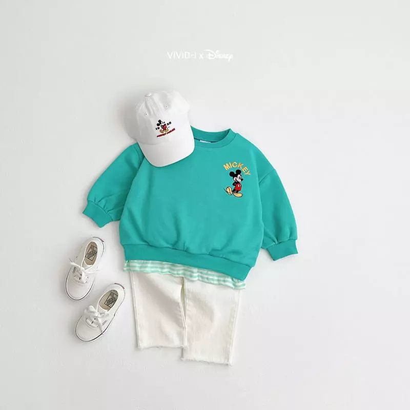 Vivid I - Korean Children Fashion - #designkidswear - Friends Layered Top Bottom Set - 12