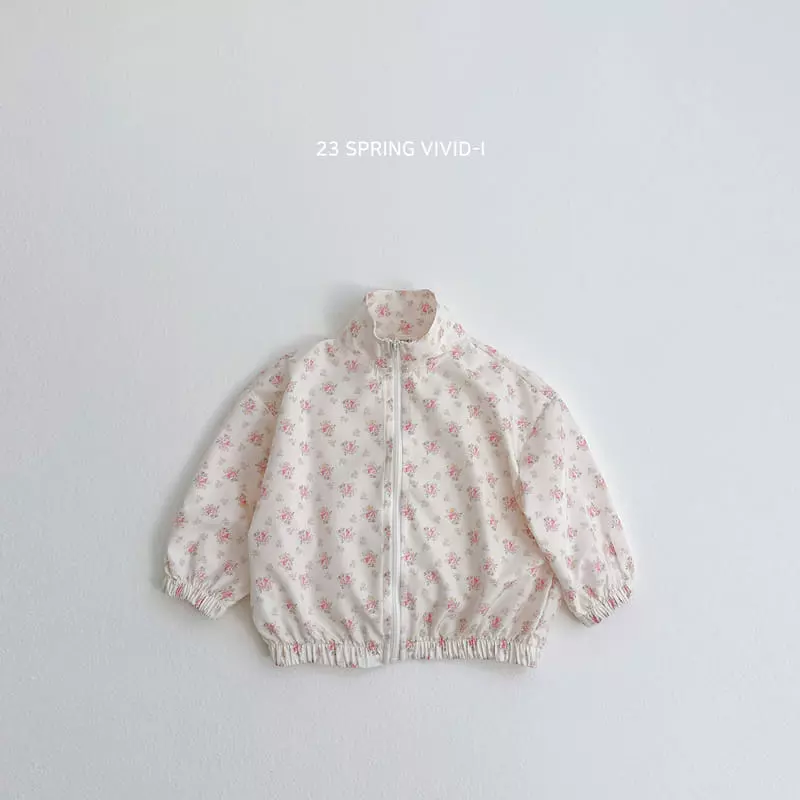Vivid I - Korean Children Fashion - #discoveringself - Paint Windbreaker - 5