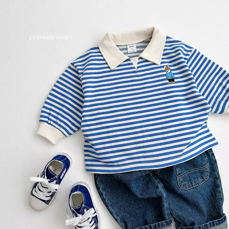 Vivid I - Korean Children Fashion - #discoveringself - Rabbir Embrodiery Tee - 6