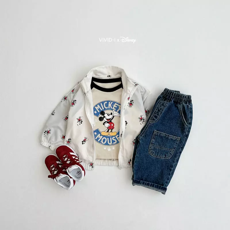 Vivid I - Korean Children Fashion - #discoveringself - D Vintage Raglan Tee - 3