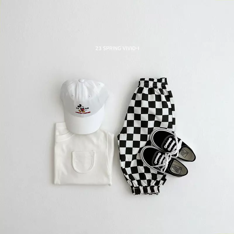 Vivid I - Korean Children Fashion - #discoveringself - Mini Pocket Tee - 11