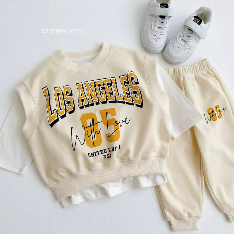 Vivid I - Korean Children Fashion - #discoveringself - Layered Tee - 10