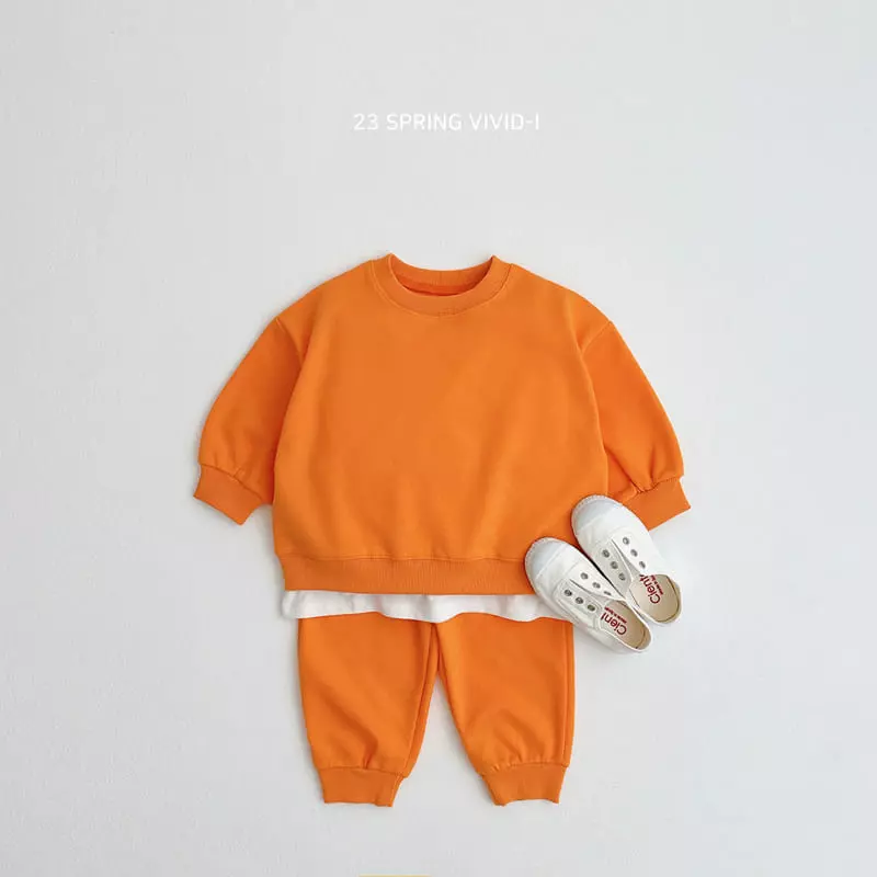Vivid I - Korean Children Fashion - #discoveringself - 23 Spring Top Bottom Set - 3