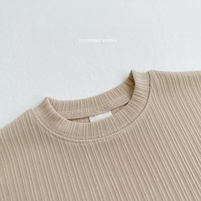 Vivid I - Korean Children Fashion - #discoveringself - Sping Pleats Top Bottom Set - 9
