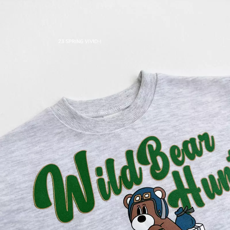 Vivid I - Korean Children Fashion - #discoveringself - Bike Bear Top Bottom Set - 11