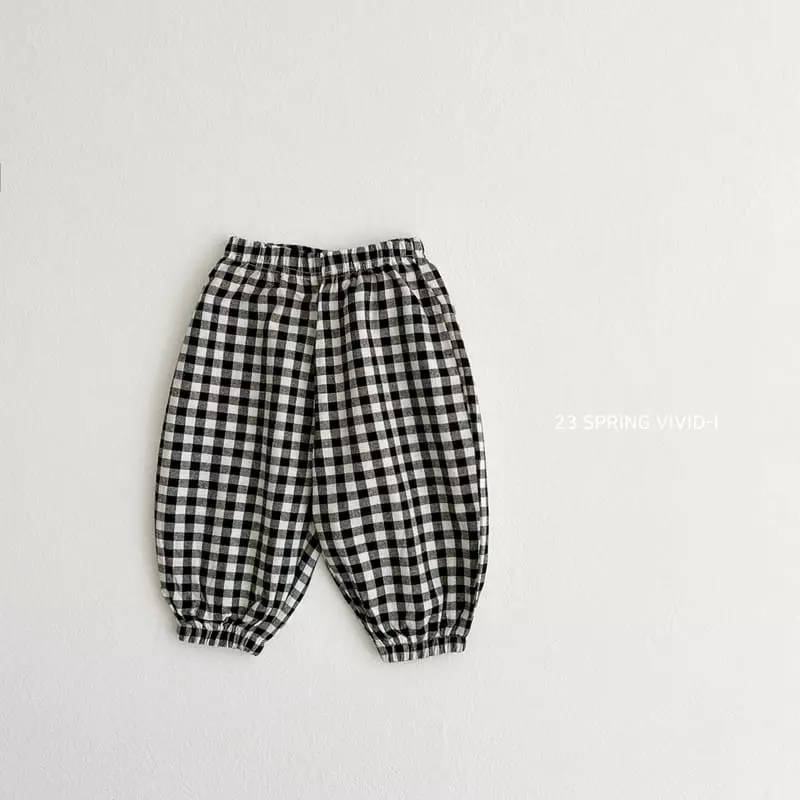 Vivid I - Korean Children Fashion - #fashionkids - Vivid Collar Pants - 5