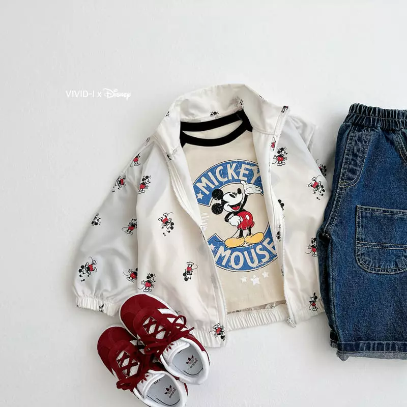Vivid I - Korean Children Fashion - #discoveringself - D Vintage Raglan Tee - 4