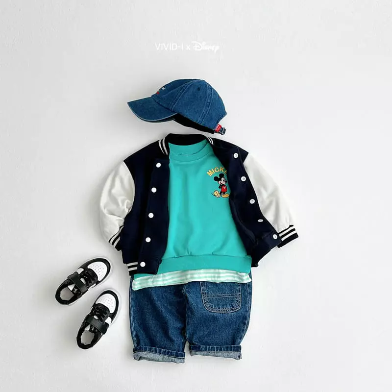 Vivid I - Korean Children Fashion - #kidsstore - Basic Baseball Jumper - 11