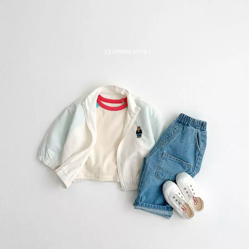 Vivid I - Korean Children Fashion - #kidsstore - Vivid Windbreaker - 10