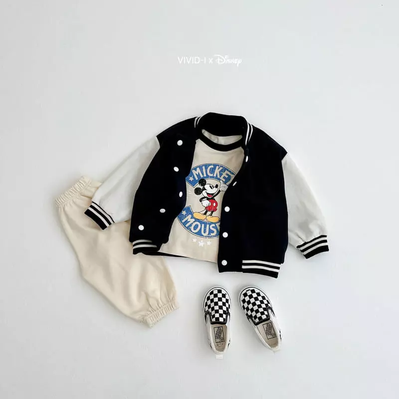 Vivid I - Korean Children Fashion - #kidsstore - D Vintage Raglan Tee - 6