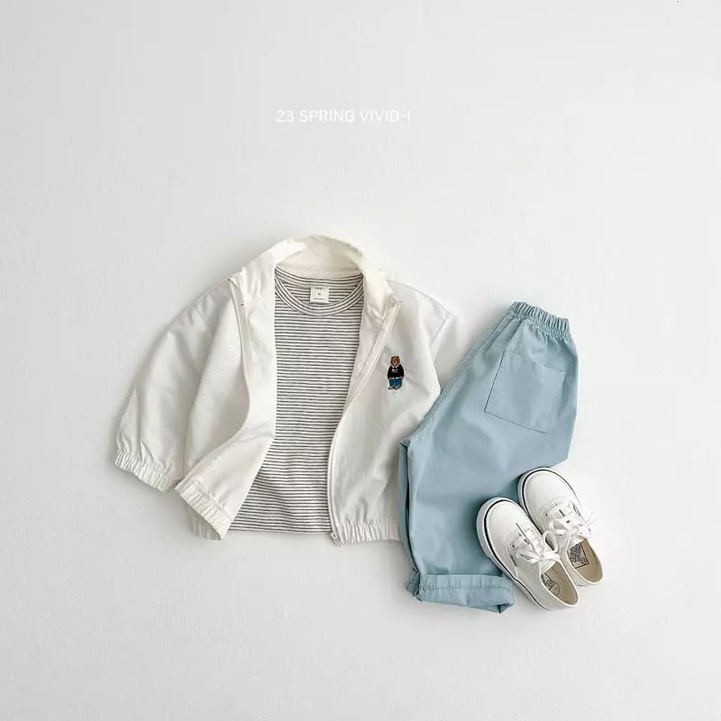 Vivid I - Korean Children Fashion - #kidzfashiontrend - Vivid Windbreaker - 11