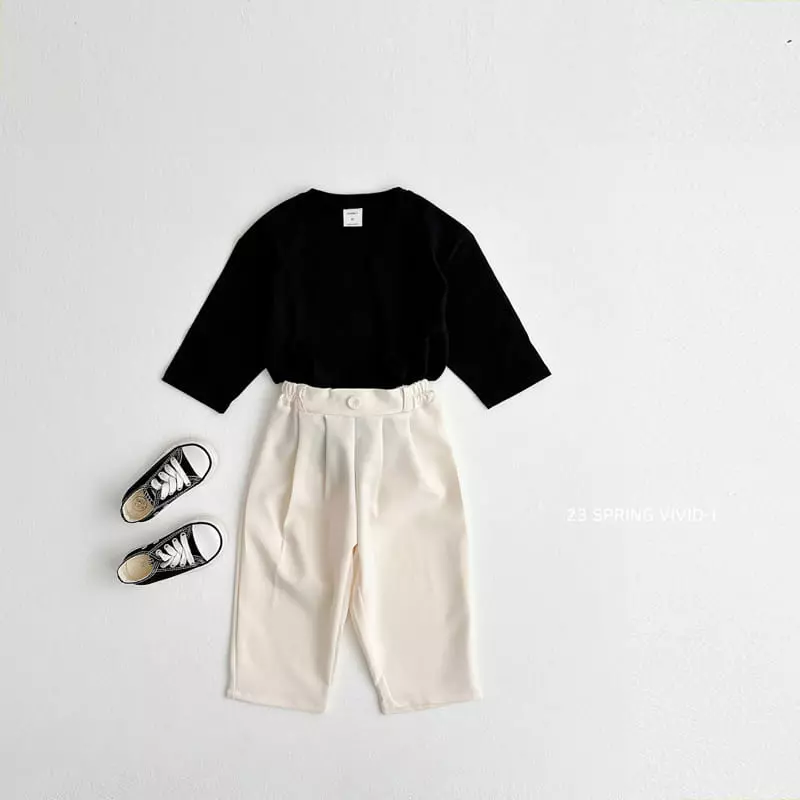 Vivid I - Korean Children Fashion - #kidsstore - Slacks Pants - 4