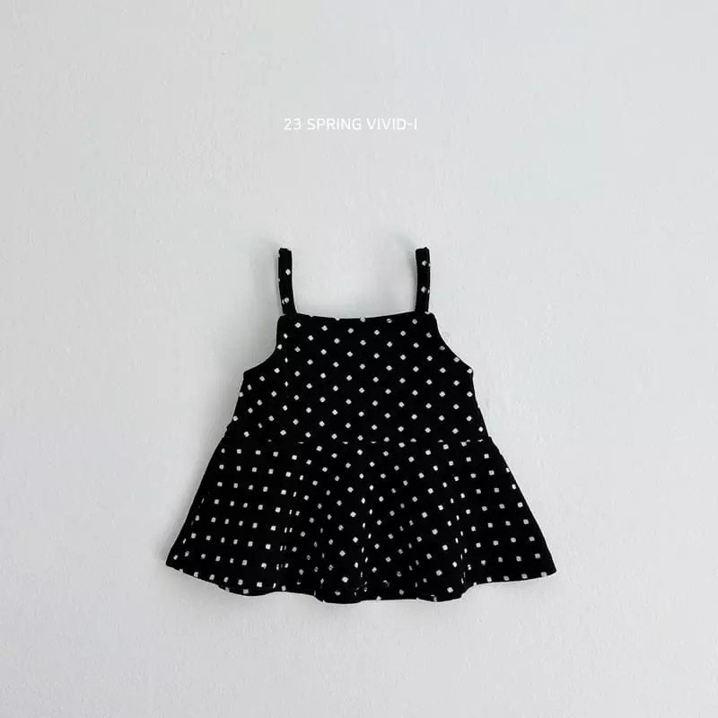Vivid I - Korean Children Fashion - #kidzfashiontrend - Dot Bustier - 3