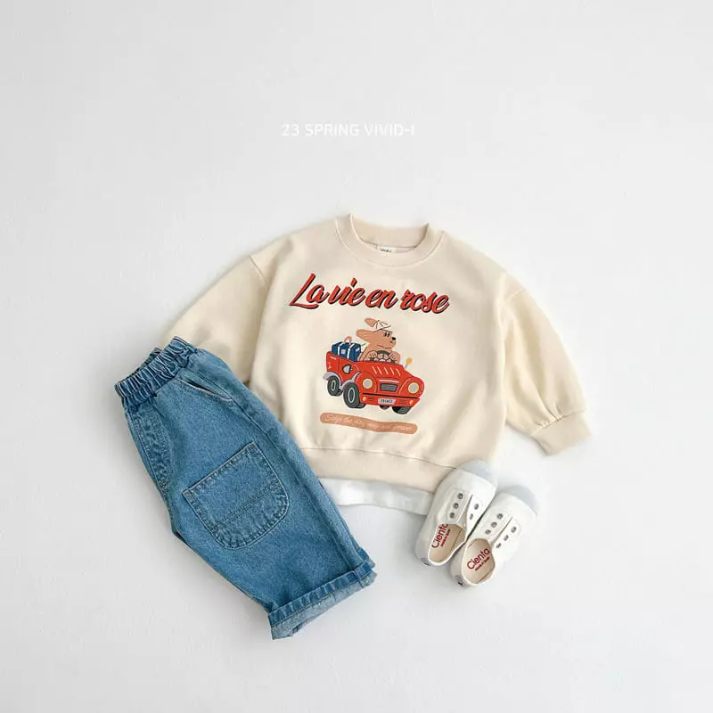 Vivid I - Korean Children Fashion - #kidzfashiontrend - Drive Puppy Sweatshirt - 2