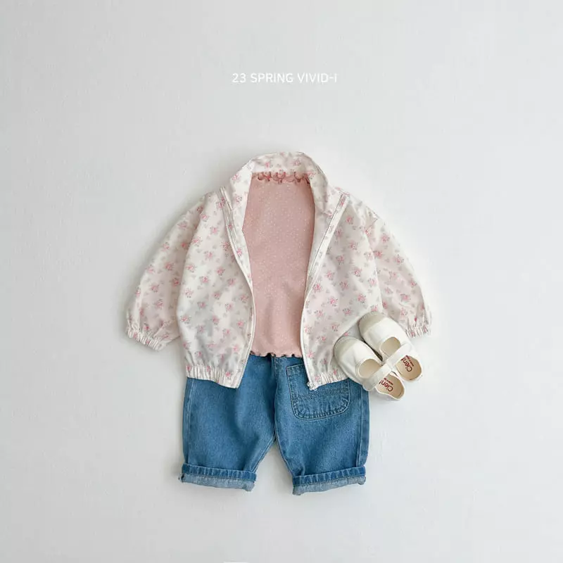 Vivid I - Korean Children Fashion - #littlefashionista - Paint Windbreaker - 11