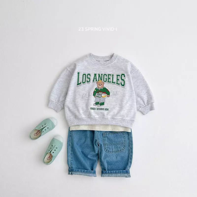 Vivid I - Korean Children Fashion - #littlefashionista - Spring Top Bottom Set - 6