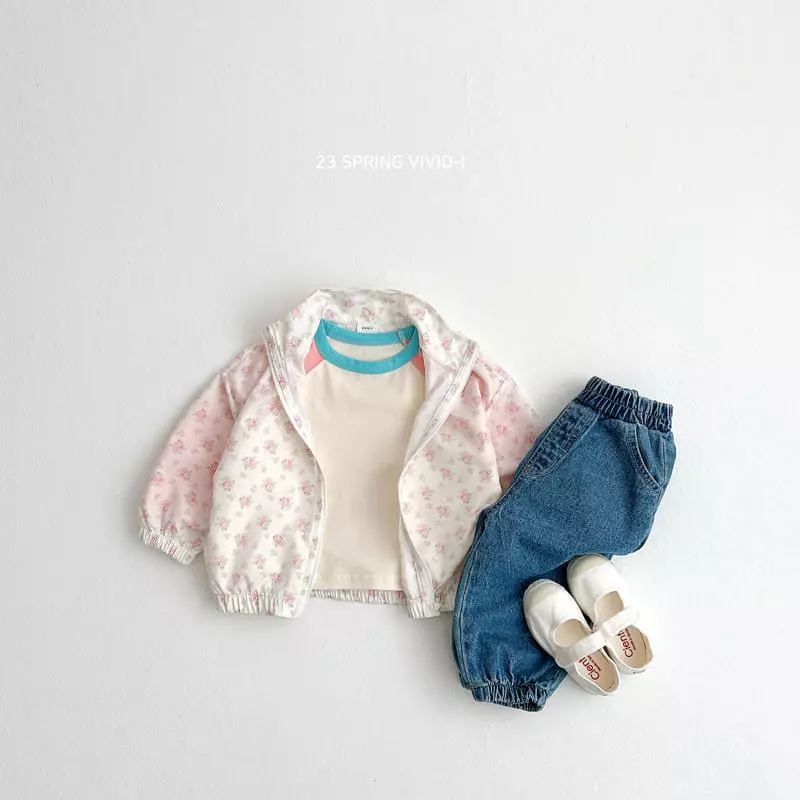 Vivid I - Korean Children Fashion - #magicofchildhood - Paint Windbreaker - 12