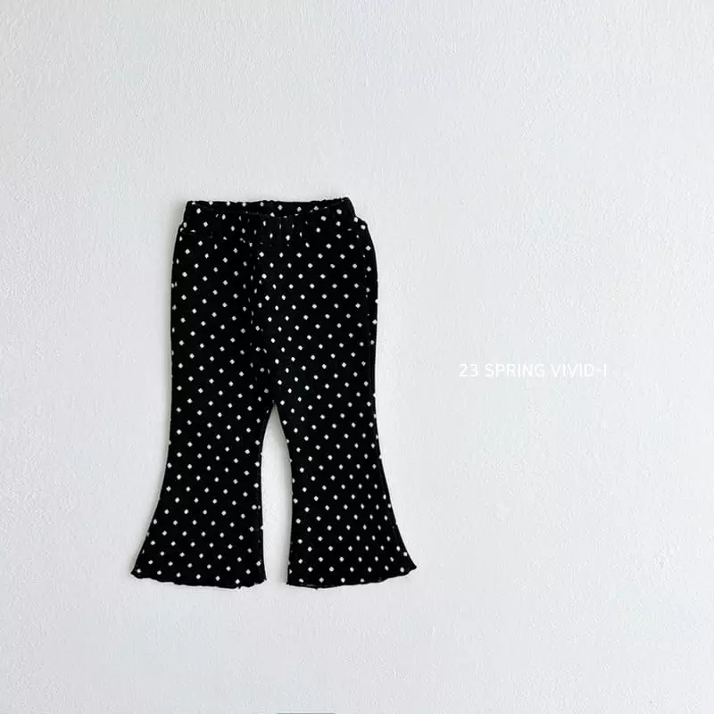 Vivid I - Korean Children Fashion - #littlefashionista - Pettern Pants - 4