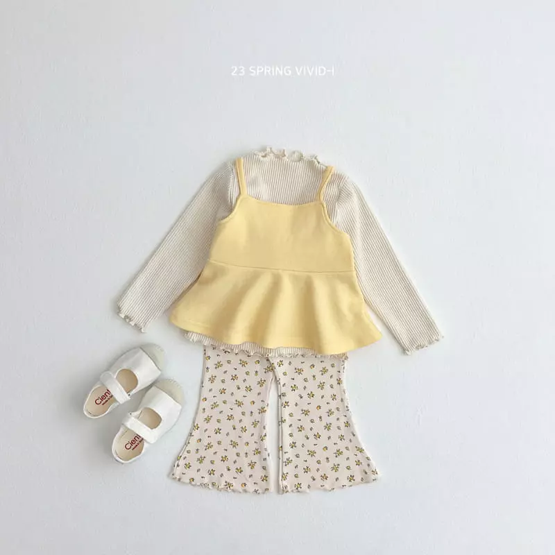 Vivid I - Korean Children Fashion - #magicofchildhood - Muzi Bustier - 5