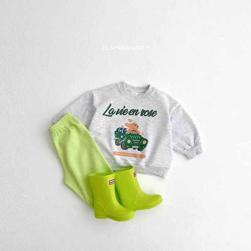 Vivid I - Korean Children Fashion - #magicofchildhood - Drive Puppy Sweatshirt - 5