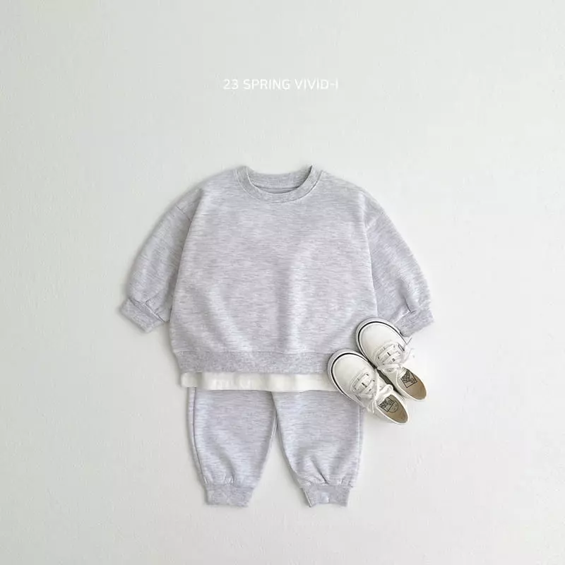Vivid I - Korean Children Fashion - #magicofchildhood - 23 Spring Top Bottom Set - 10