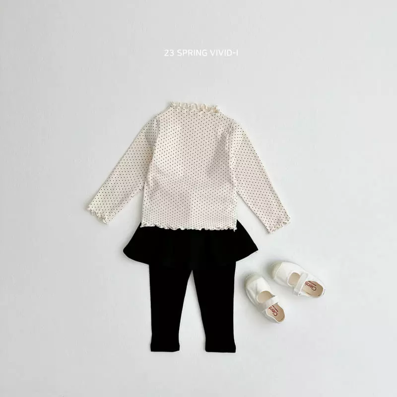 Vivid I - Korean Children Fashion - #minifashionista - Spring Skirt Leggings - 9