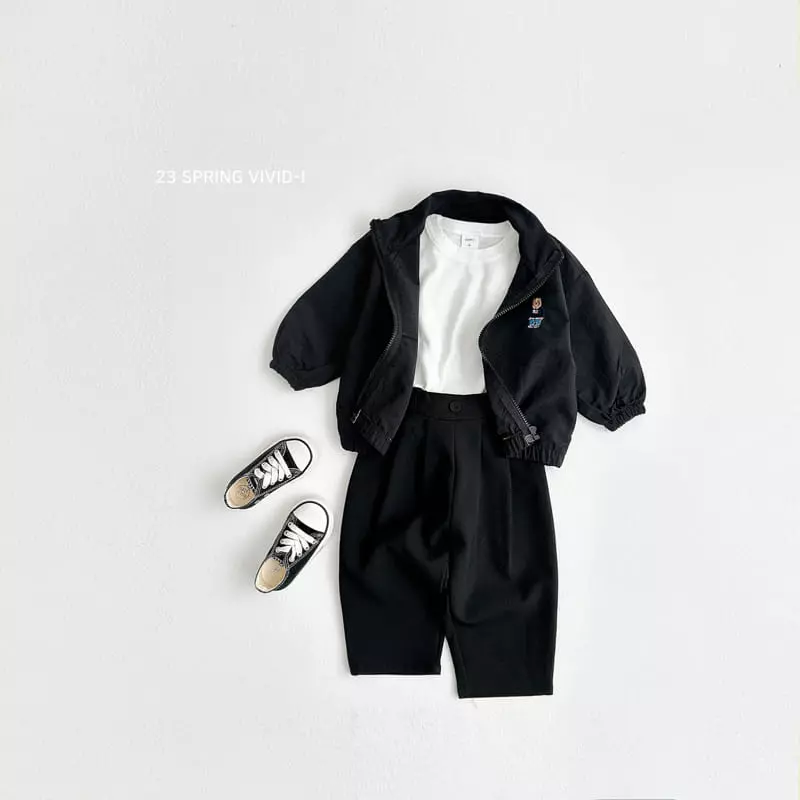 Vivid I - Korean Children Fashion - #minifashionista - Slacks Pants - 8