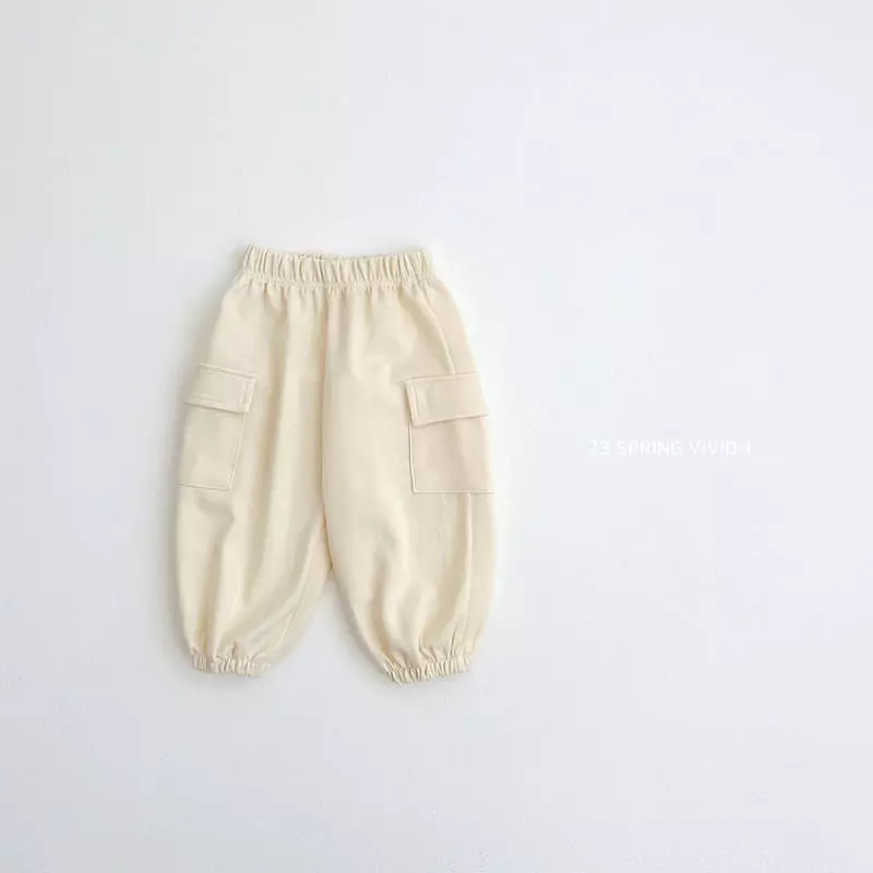 Vivid I - Korean Children Fashion - #minifashionista - Cargo Pants - 2