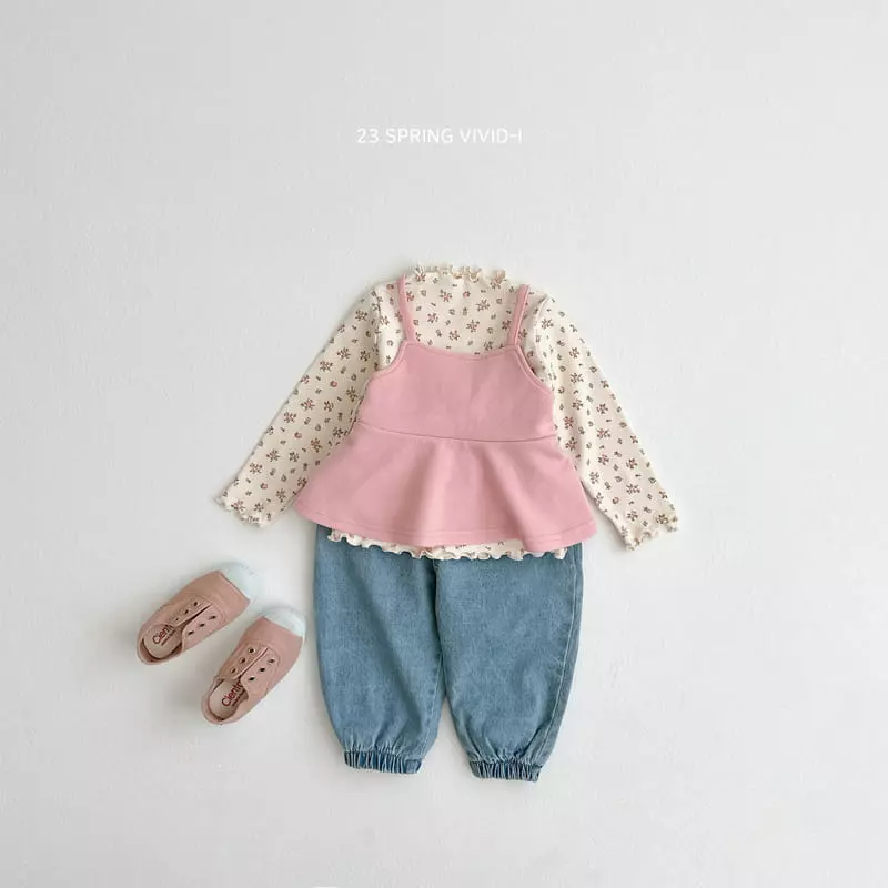 Vivid I - Korean Children Fashion - #minifashionista - Muzi Bustier - 6