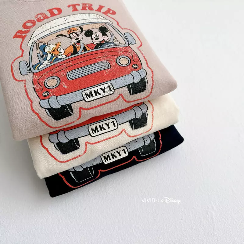 Vivid I - Korean Children Fashion - #minifashionista - D Bus Sweatshirt - 10