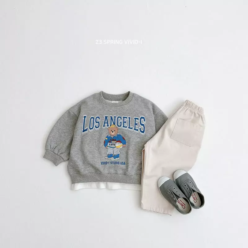 Vivid I - Korean Children Fashion - #minifashionista - Spring Top Bottom Set - 8