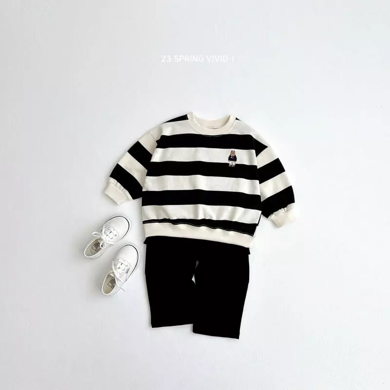 Vivid I - Korean Children Fashion - #minifashionista - Striaght Pants - 4