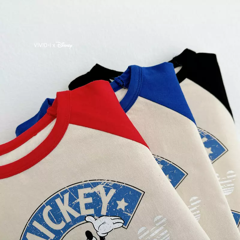 Vivid I - Korean Children Fashion - #prettylittlegirls - D Vintage Raglan Tee - 12