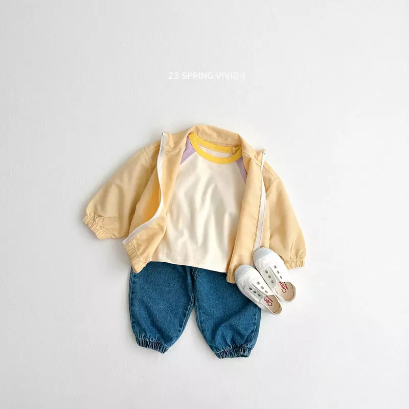Vivid I - Korean Children Fashion - #stylishchildhood - Candy Raglan Tee - 9