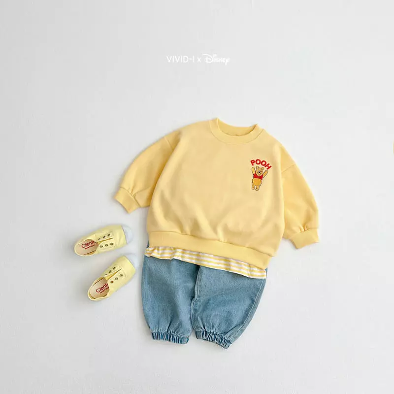 Vivid I - Korean Children Fashion - #stylishchildhood - Friends Layered Top Bottom Set - 9