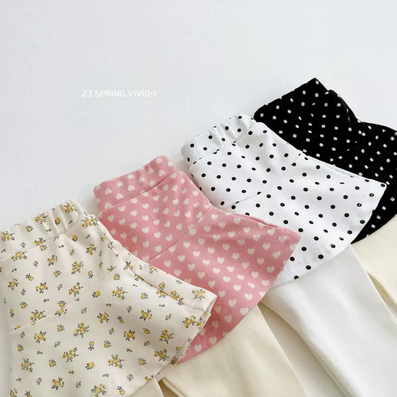 Vivid I - Korean Children Fashion - #todddlerfashion - Paint Skirt Leggings - 12