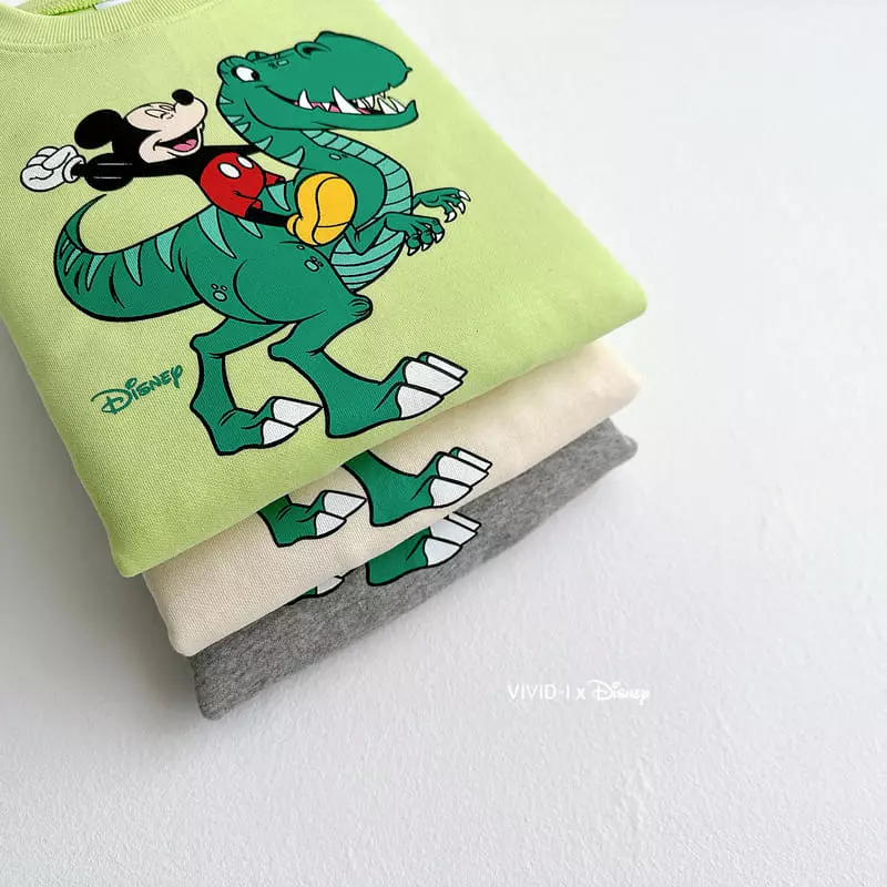 Vivid I - Korean Children Fashion - #todddlerfashion - D Dino Sweatshirt - 11