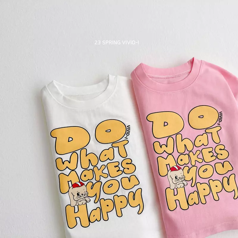 Vivid I - Korean Children Fashion - #toddlerclothing - Rabbit Single Tee - 2