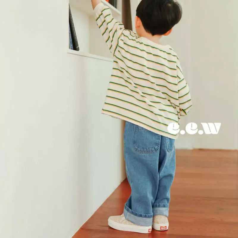 Wednesday - Korean Children Fashion - #fashionkids - Boy Stripes Tee - 10