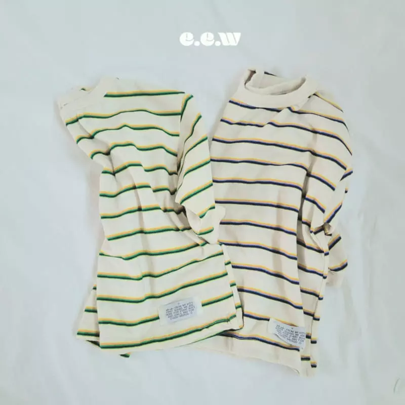 Wednesday - Korean Children Fashion - #minifashionista - Boy Stripes Tee