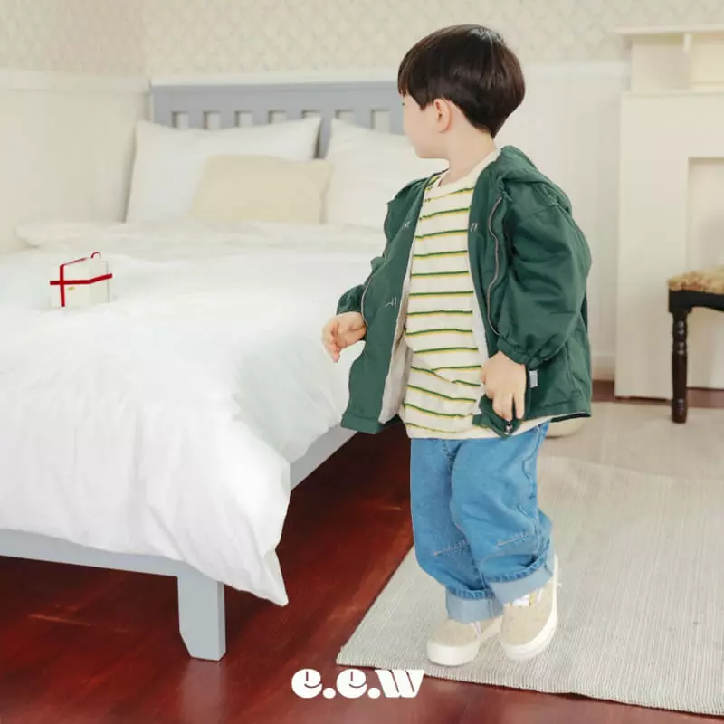 Wednesday - Korean Children Fashion - #stylishchildhood - Boy Stripes Tee - 5